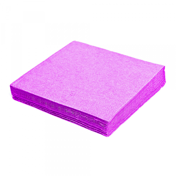 Serviette 33 x 33 cm 1/4 Falz 2-lagig flieder (250 Stück)